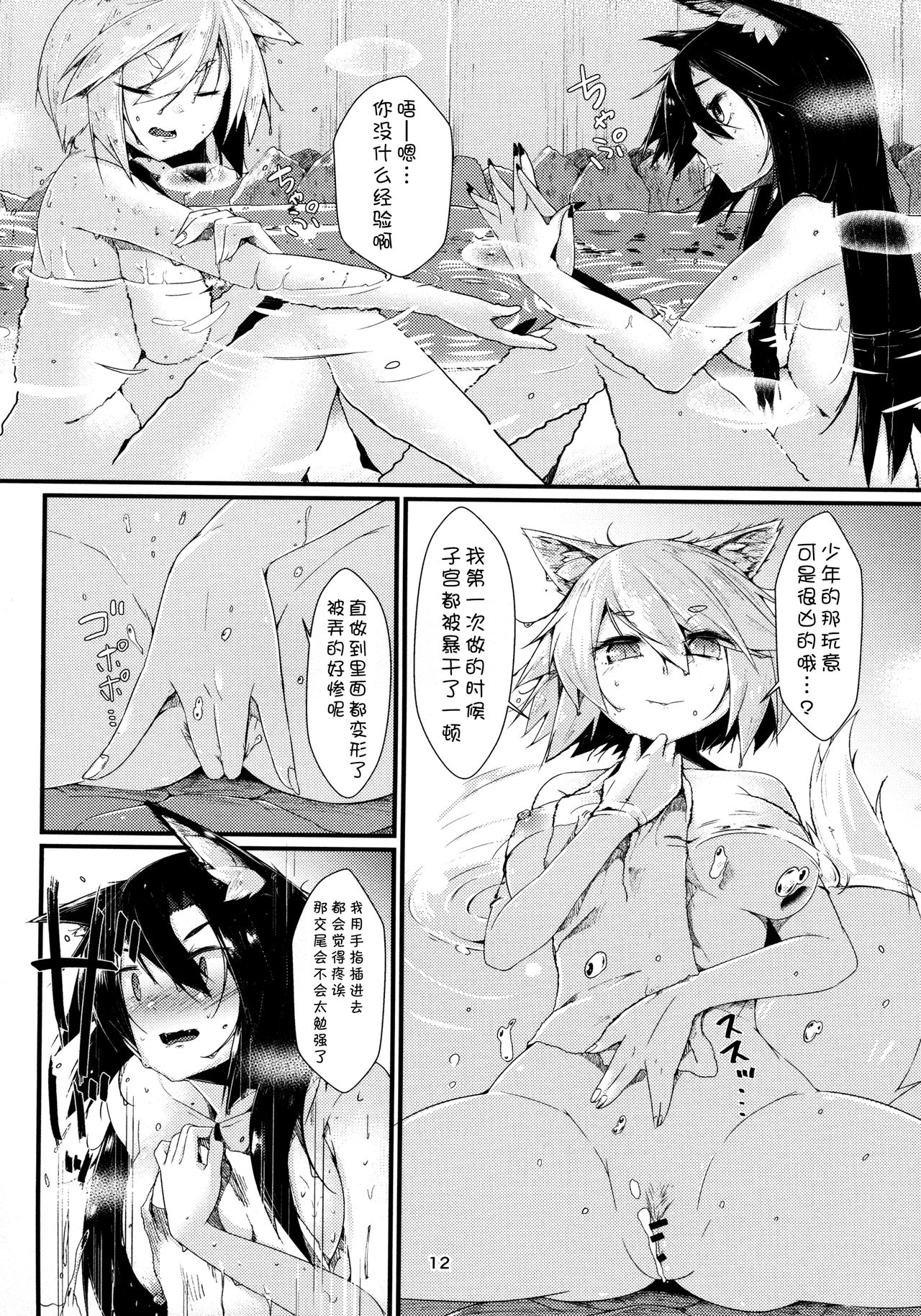 (Reitaisai 14) [Nanika no Heya (Hira)] Inu no Onee-chan no Hatsujou Nihikime (Touhou Project)[chinese][狗东西汉化组] numero di immagine  12