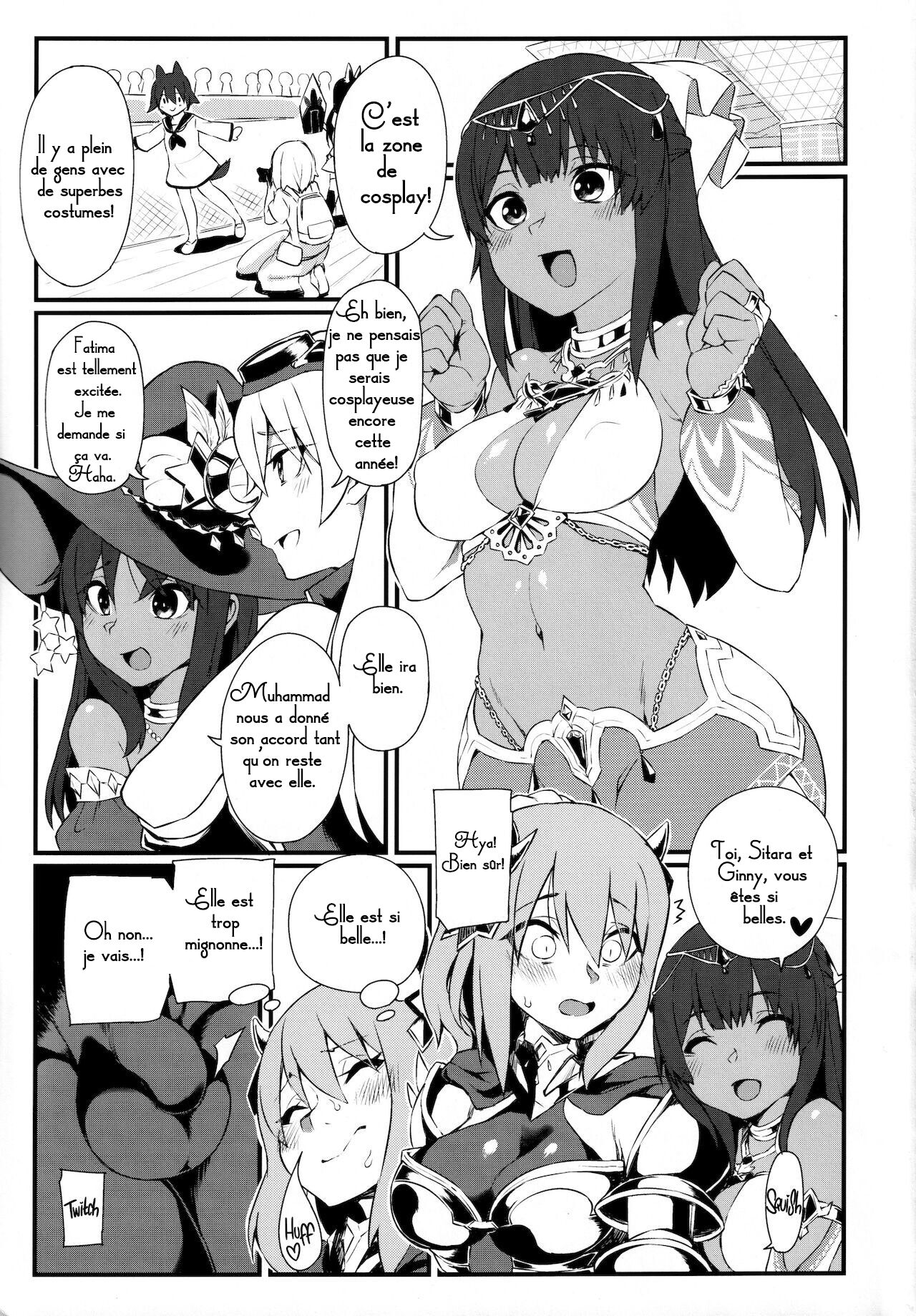 (AkihabaraDoujinsai 1) [SEVEN TAILS (Fukuinu)] FatiCos SUMMER (Alice Gear Aegis) [French] [Grimbour] 图片编号 2