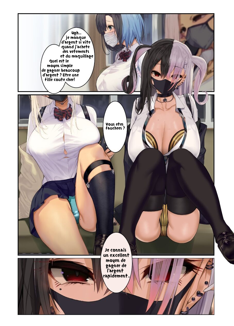 [Armadillo (Renji)] Gyaru Kyonyuu no Mousou [French] [Grimbour] [Digital] numero di immagine  2