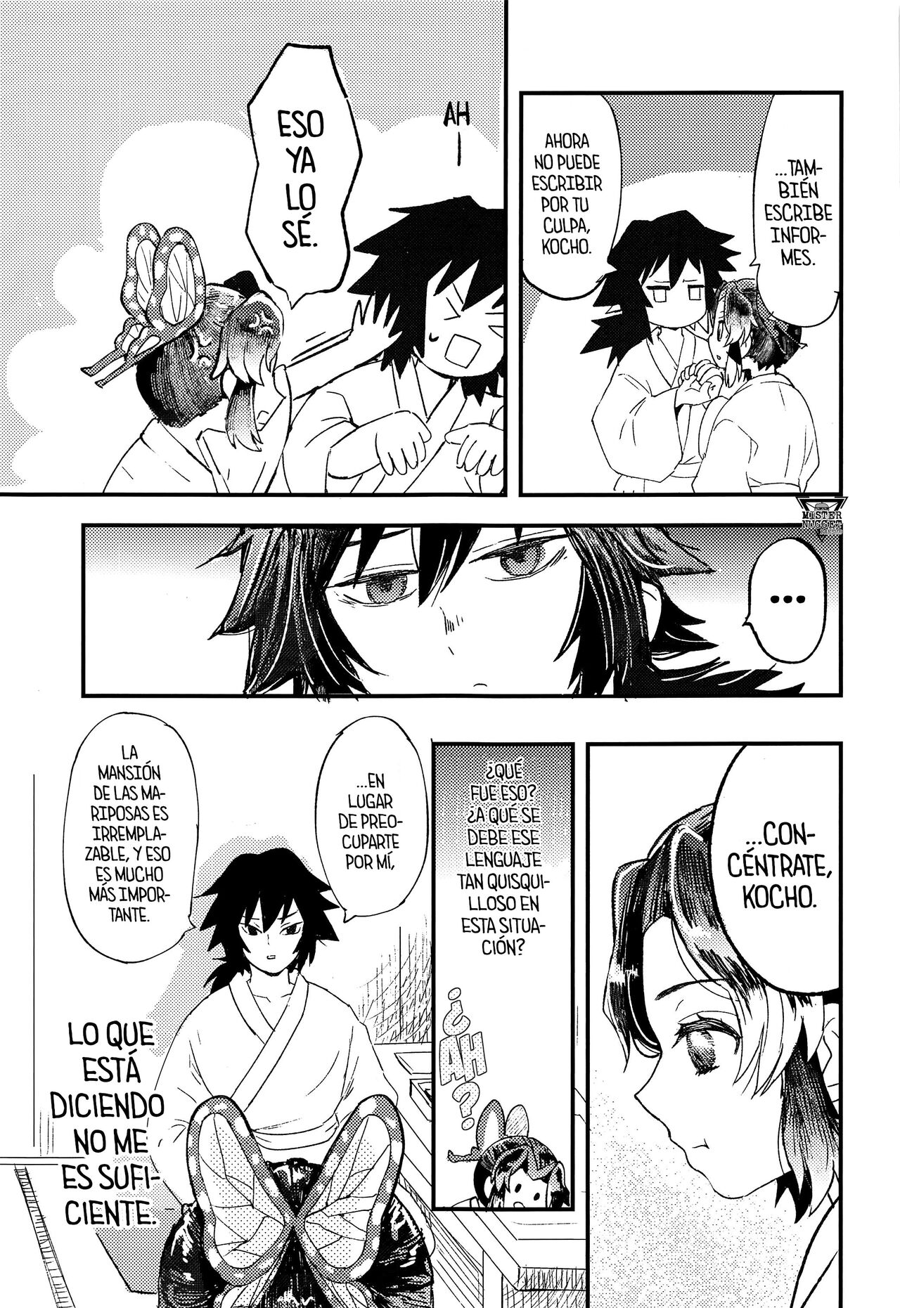 [Hibana (Mizugashi)] Fushidara na Seishi (Kimetsu no Yaiba) [Spanish] [Mister Nugget] numero di immagine  8