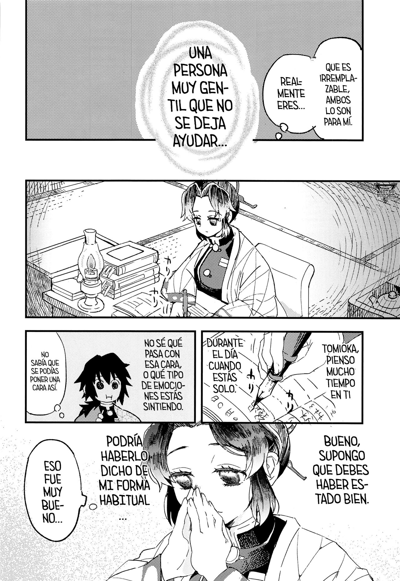 [Hibana (Mizugashi)] Fushidara na Seishi (Kimetsu no Yaiba) [Spanish] [Mister Nugget] numero di immagine  9