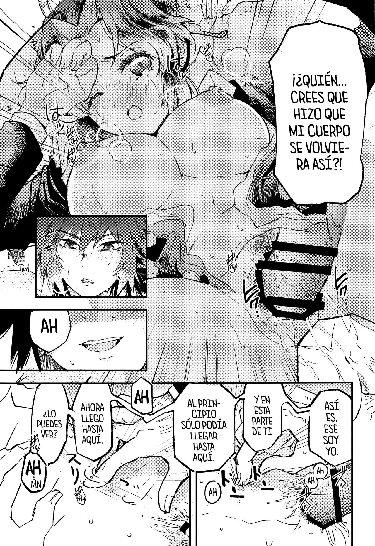 [Hibana (Mizugashi)] Fushidara na Seishi (Kimetsu no Yaiba) [Spanish] [Mister Nugget] numero di immagine  24