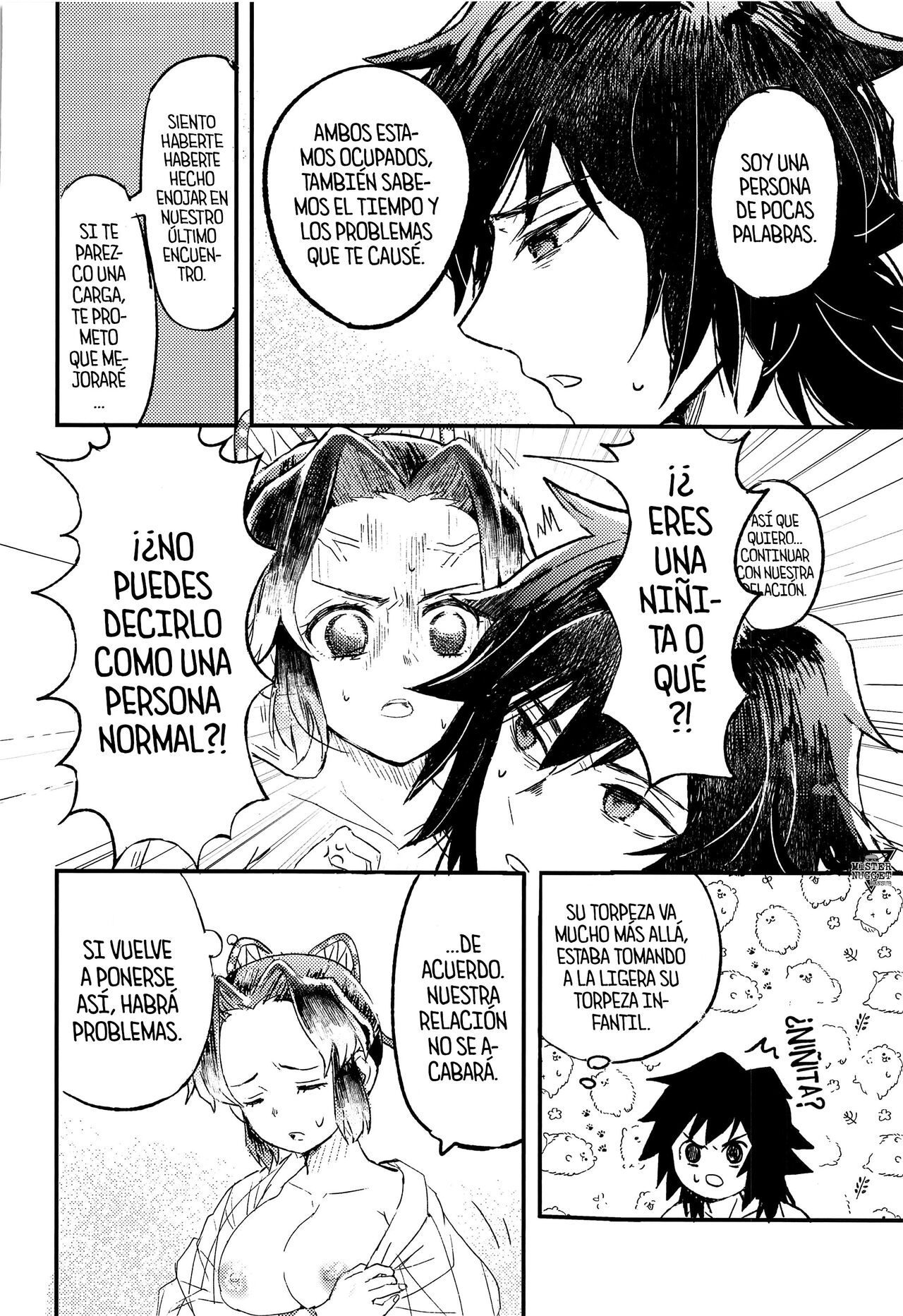 [Hibana (Mizugashi)] Fushidara na Seishi (Kimetsu no Yaiba) [Spanish] [Mister Nugget] numero di immagine  31