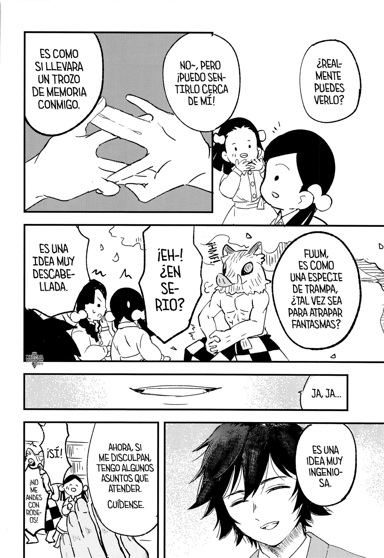 [Hibana (Mizugashi)] Fushidara na Seishi (Kimetsu no Yaiba) [Spanish] [Mister Nugget] numero di immagine  34