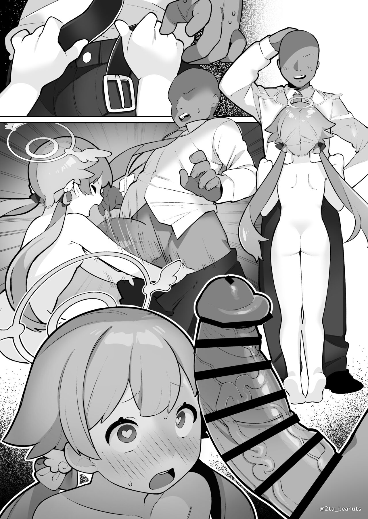 [Futa-Peanut (ふたつのピーナツ)] Saimin-bu - Kuma Megumi Tani Hifumi-hen - (Blue Archive) [Chinese] [拉狗个人汉化] imagen número 25