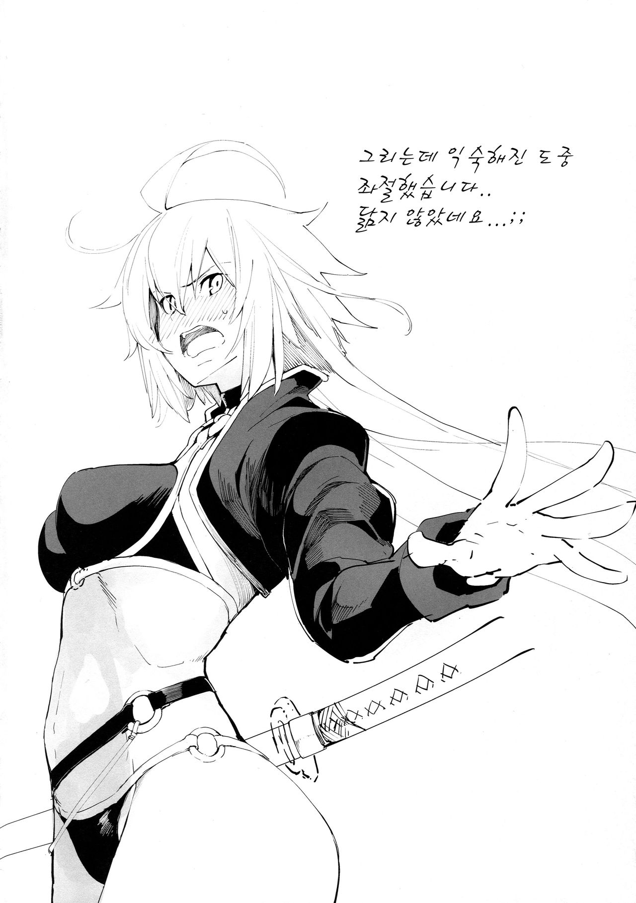 (COMIC1☆14) [IRON GRIMOIRE (SAKULA)] Kuroneko ga Nyan to Naku. | 검은 고양이가 냥하고 (Fate/Grand Order) [Korean] [Team Owner] 画像番号 4