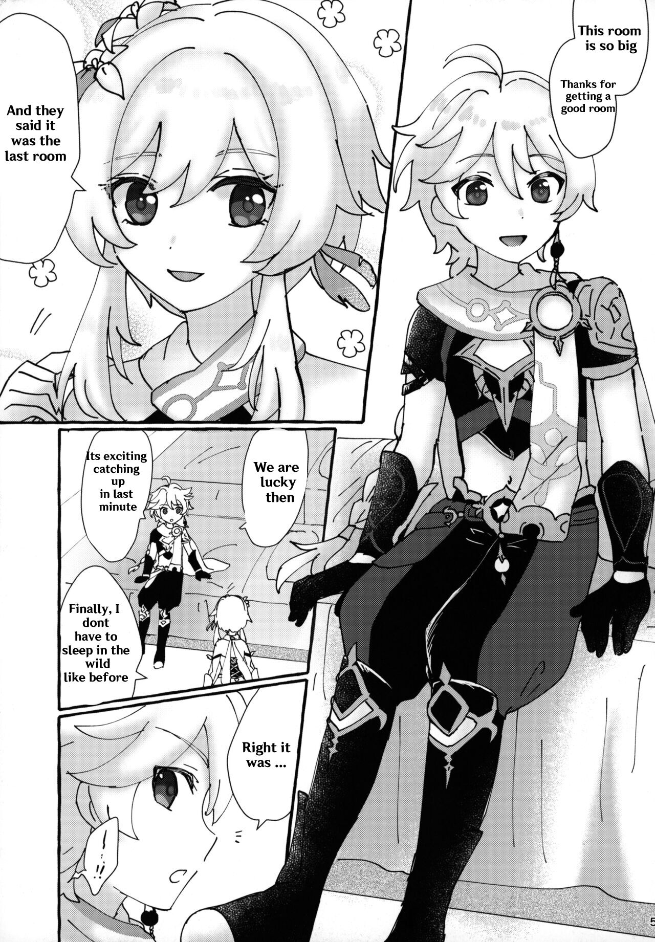 (Kami no Eichi) [Cotton Candy (Wataame)] Futari de Manegoto. (Genshin Impact) [English] POOR TRANSLATION Bildnummer 4