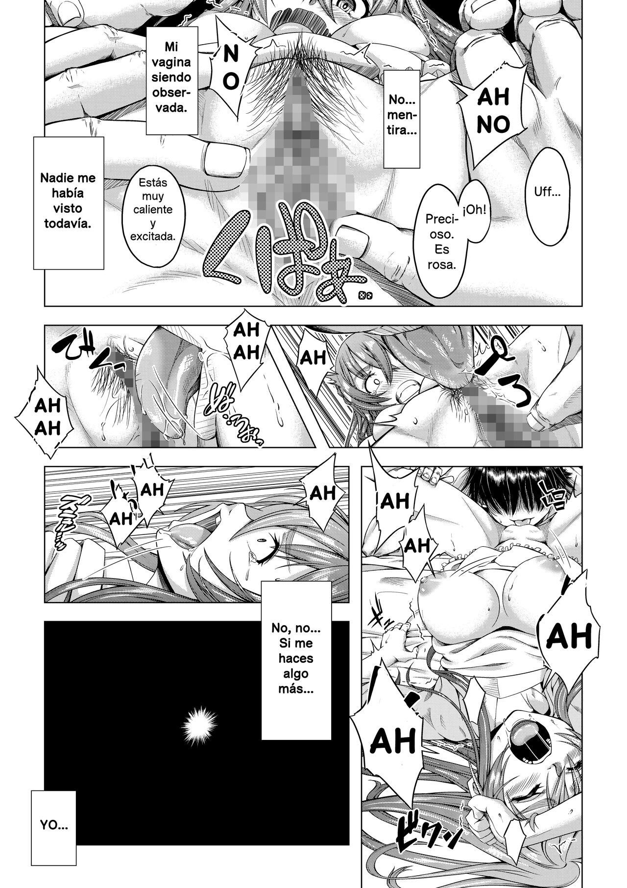 [DASHIMAKITAMAGO] Daigaku Shingaku de Issho ni Joukyou Shita Kanojo ga Circle no Senpai ni Netorare Ochiru made -Rape Shojo Soushitsu Hen- | Sometida y humillada por un alto miembro de su círculo -violación y pérdida de la virginidad- [Spanish] 22eme image