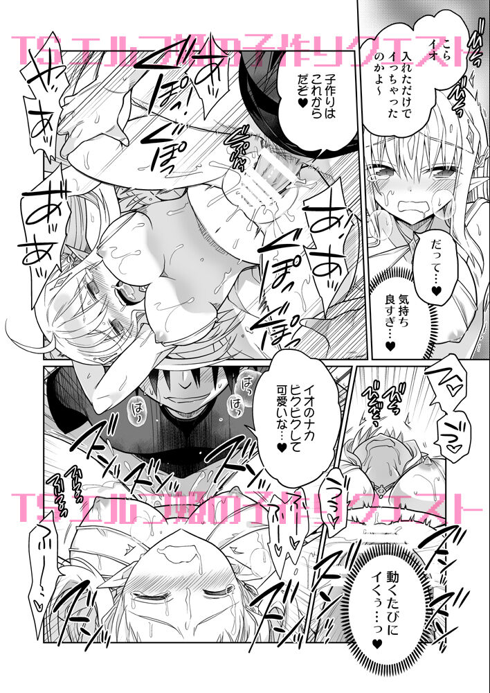 (COMITIA140) [T-NORTH (Matsumoto Mitohi.)] TS Elf Hime no Kozukuri Quest [Sample] Bildnummer 3