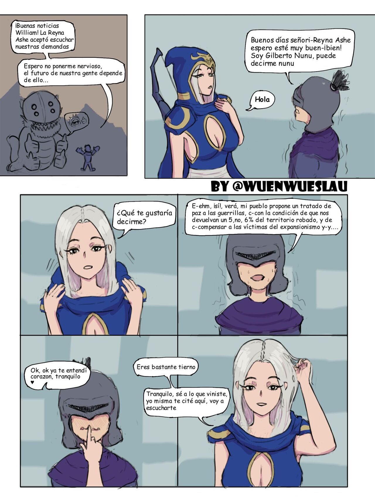 Ashe x Nunu -by wuenwueslau 2eme image