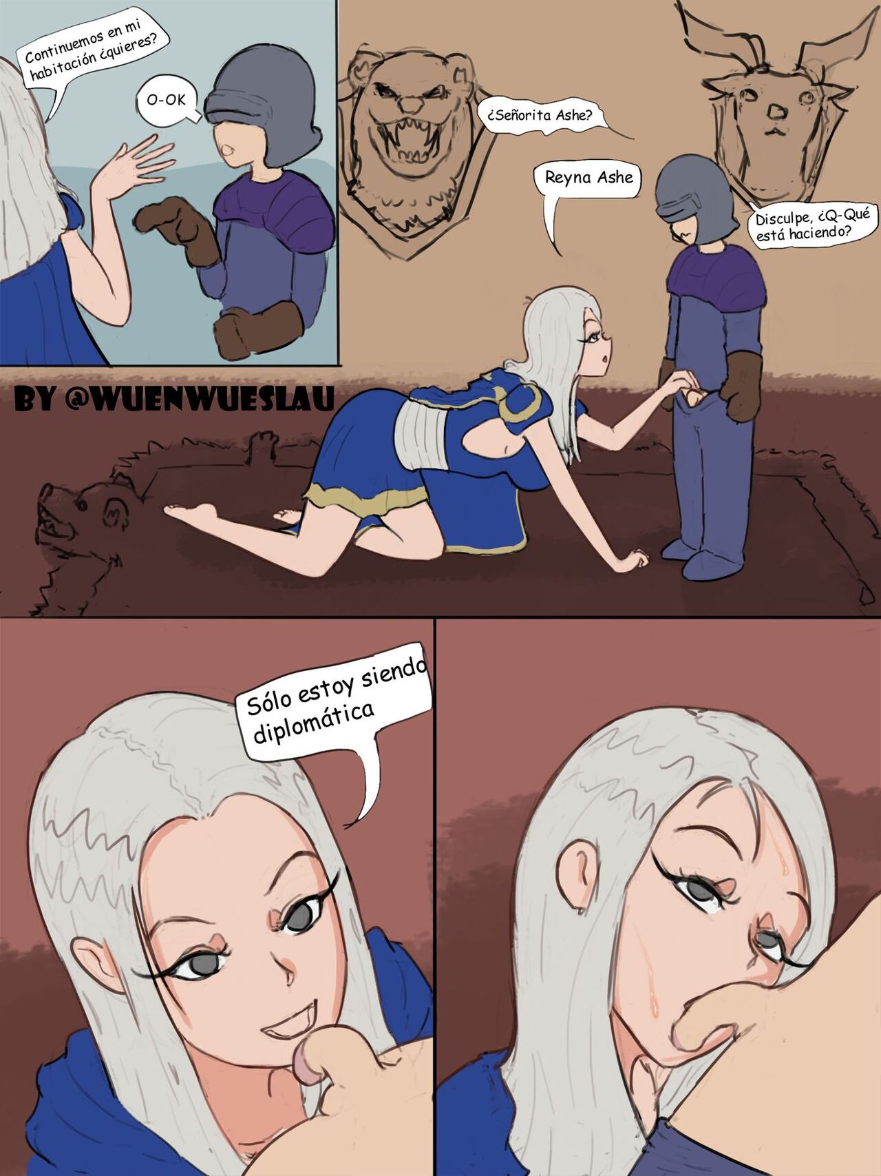 Ashe x Nunu -by wuenwueslau 3eme image