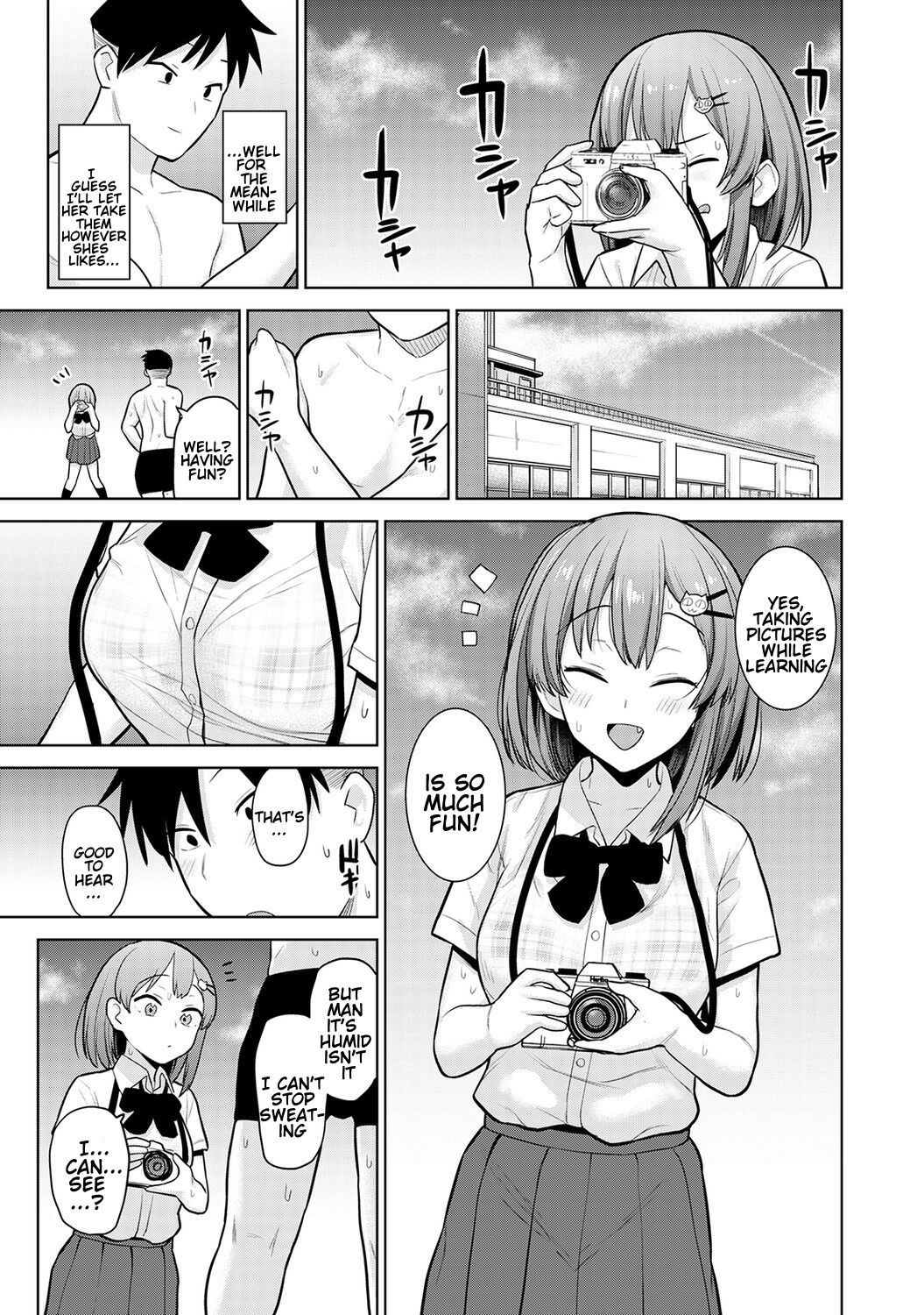 [Azuse] SotsuAl Cameraman to Shite Ichinenkan Joshikou no Event e Doukou Suru Koto ni Natta Hanashi | A Story About How I Ended Up Being A Yearbook Cameraman at an All Girls' School For A Year Ch. 3 (COMIC Ananga Ranga Vol. 66) [English] [KenGotTheLe изображение № 8