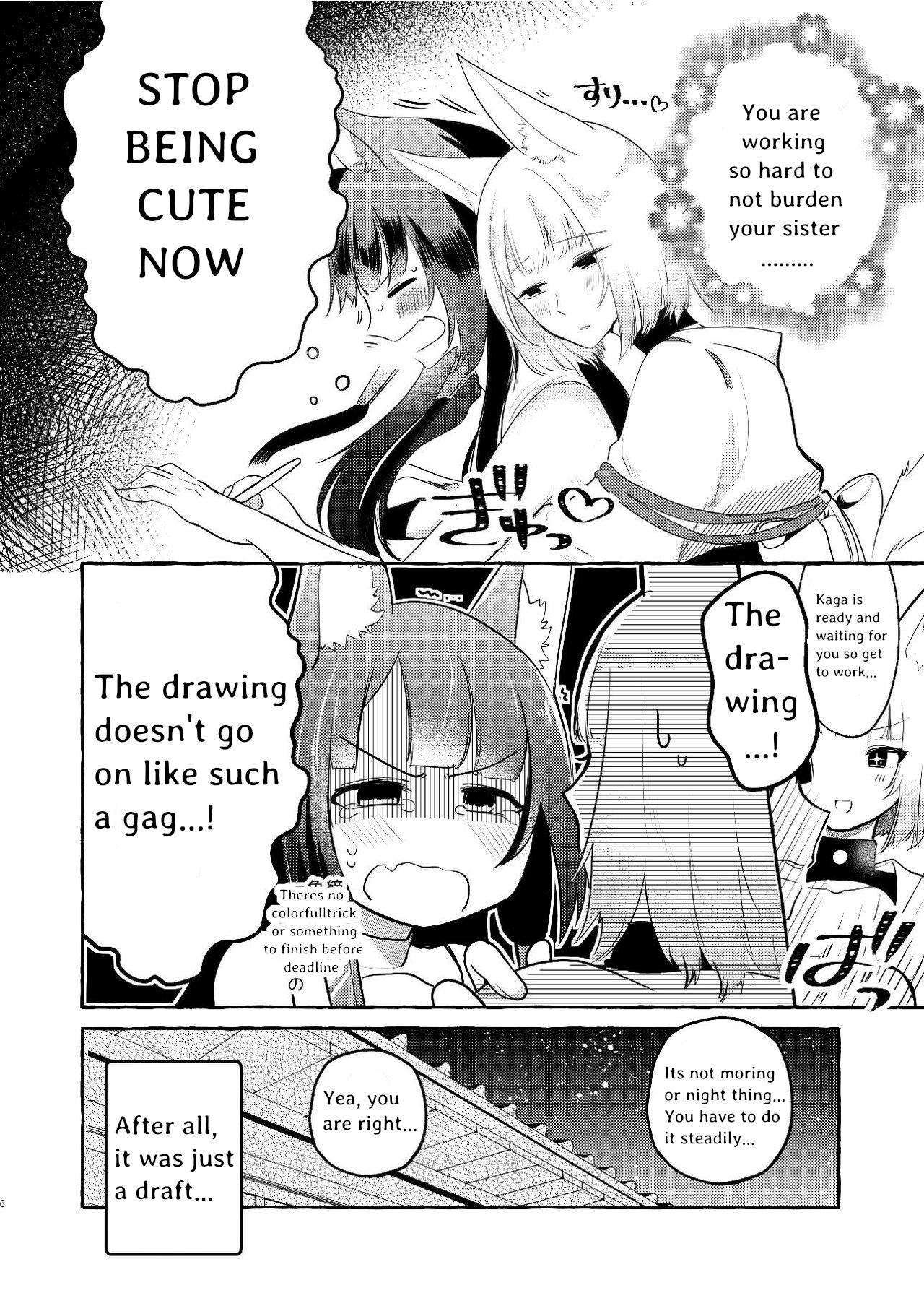 [Yuribatake Bokujou (Kon)] Oshi ga Oshi o Daita (Azur Lane) [English] [KNEGLIC TRANSLATIONZ] [Digital] 이미지 번호 5