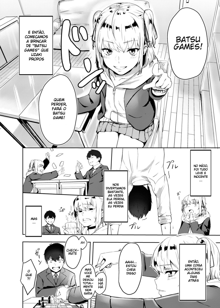 [Hardcore Zayaku Souten (Hirayan)] Kyousei Zecchou Batsu Game Namaiki JK no Shitsukekata [Portuguese-BR] [Digital] numero di immagine  5