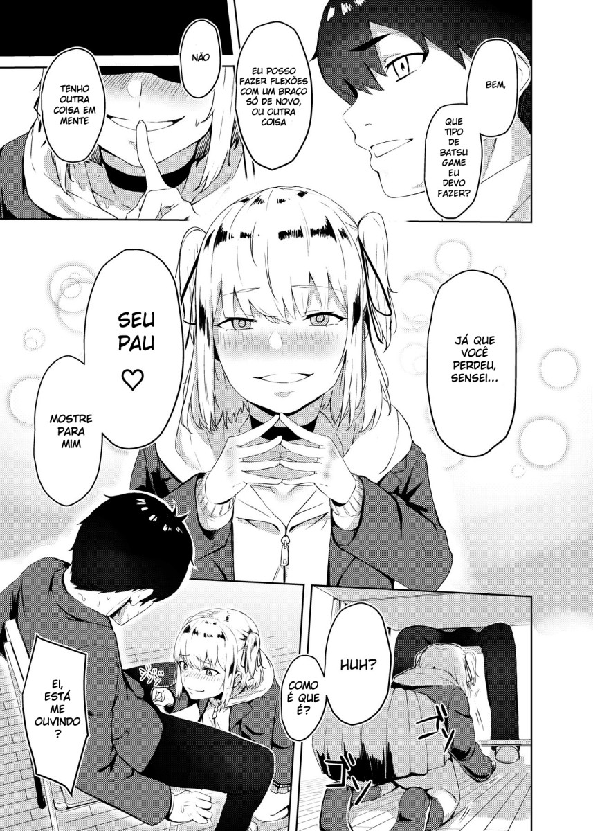 [Hardcore Zayaku Souten (Hirayan)] Kyousei Zecchou Batsu Game Namaiki JK no Shitsukekata [Portuguese-BR] [Digital] numero di immagine  6