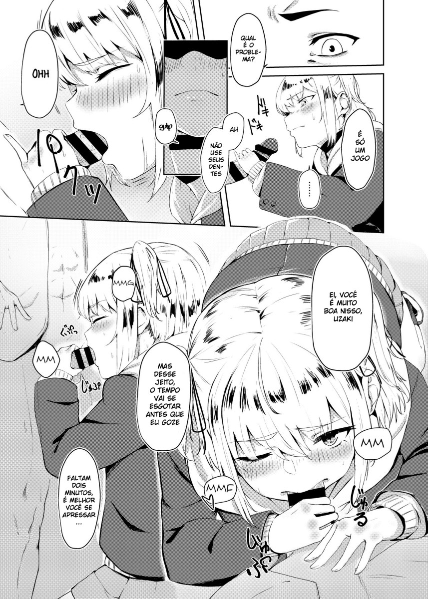 [Hardcore Zayaku Souten (Hirayan)] Kyousei Zecchou Batsu Game Namaiki JK no Shitsukekata [Portuguese-BR] [Digital] numero di immagine  10