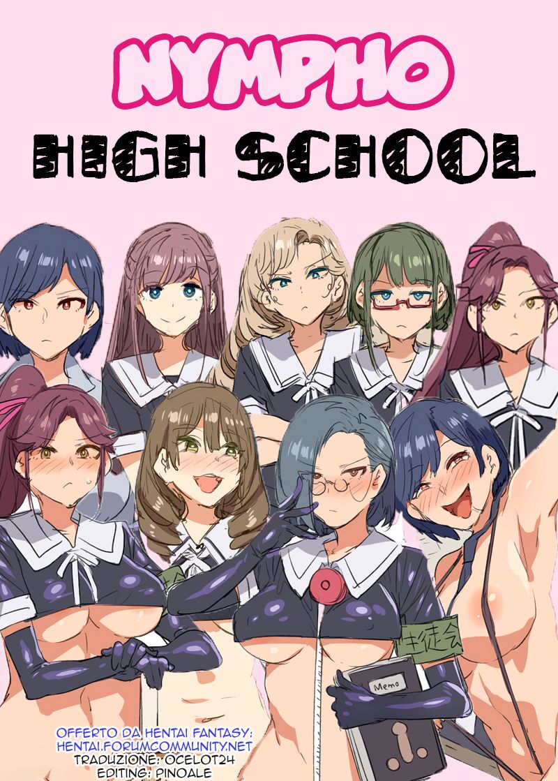 [Mizuryu Kei] Chijyogaku | Nympho high school [Italian] [Hentai Fantasy] image number 1