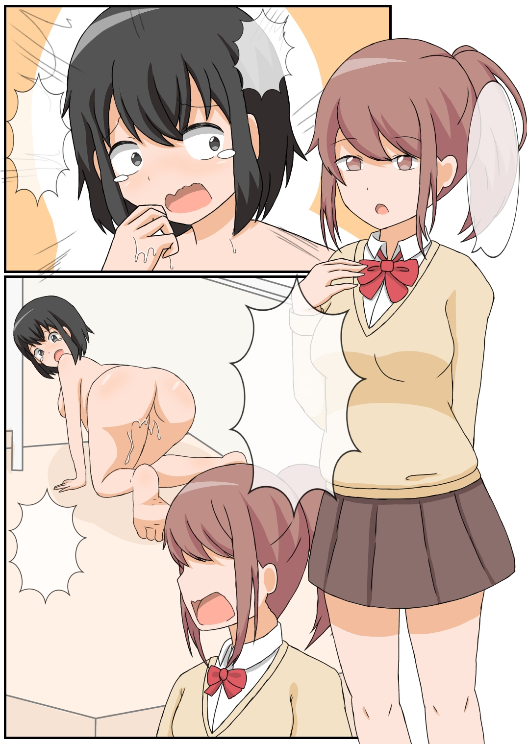 [arcmothra] Onanie Kinshi Seikatsu!? Ecchi Zuki no JK ga Teisoutai de Zecchou Kanri sareta Kekka... [Textless] imagen número 3