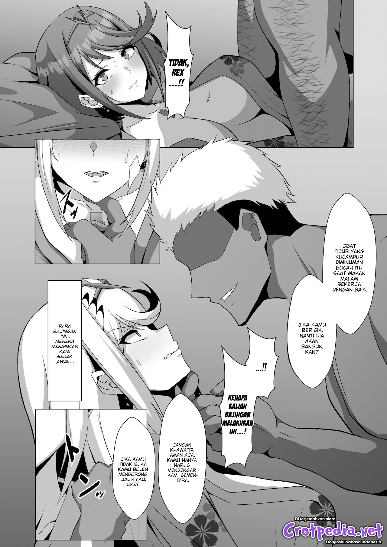 [Eruunagi (Eruu)] Midareru Kizuna (Xenoblade Chronicles 2) [Indonesian] [CrotPedia] [Digital] 图片编号 11