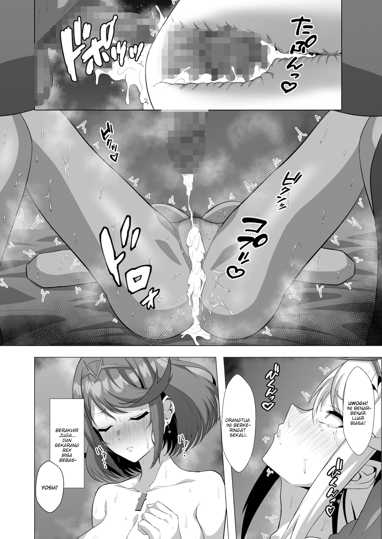 [Eruunagi (Eruu)] Midareru Kizuna (Xenoblade Chronicles 2) [Indonesian] [CrotPedia] [Digital] 图片编号 33