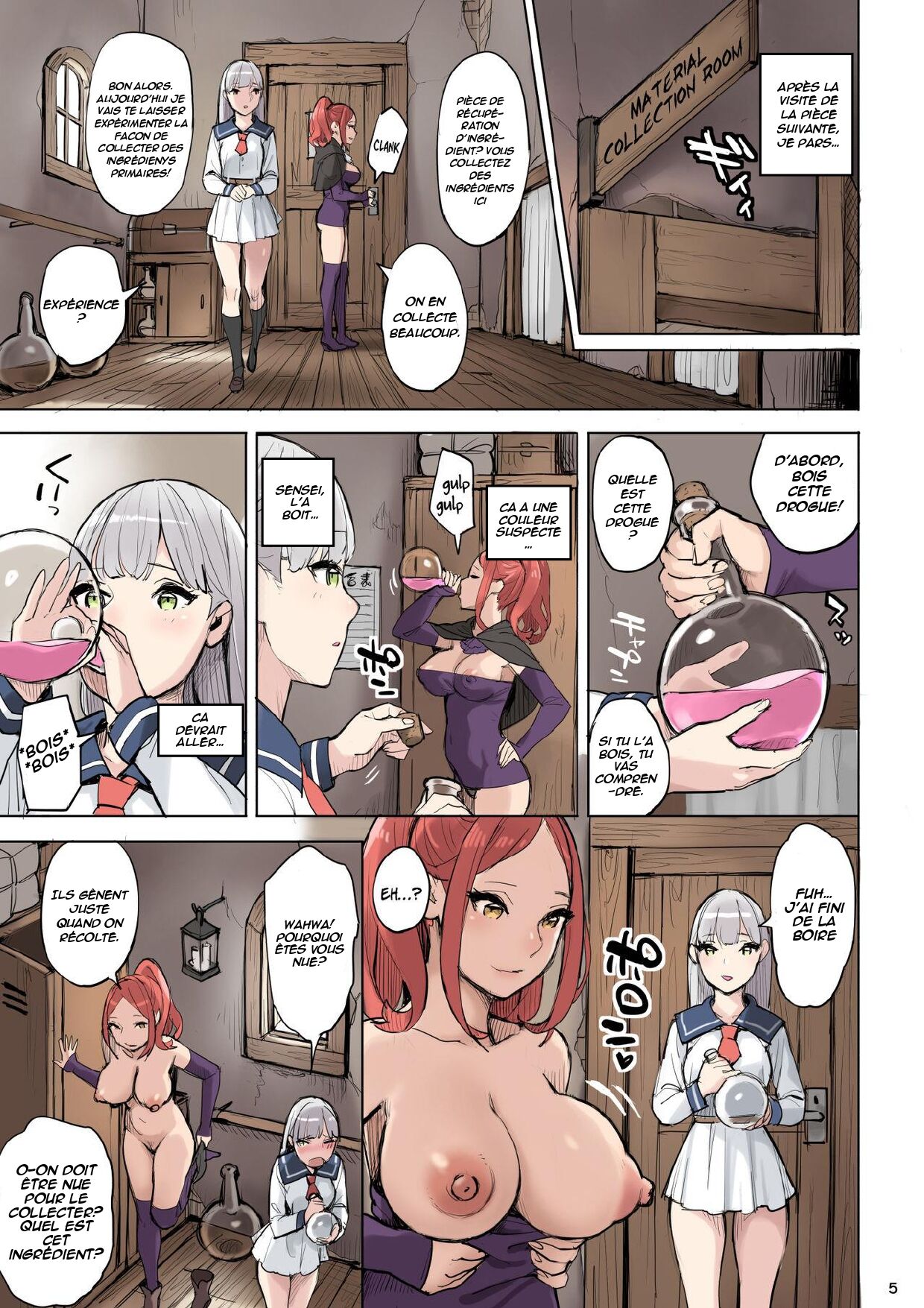 [Irotenya] Mahouyaku no Zairyou | The Ingredient for the Magic Potion [French] [Musty] изображение № 5