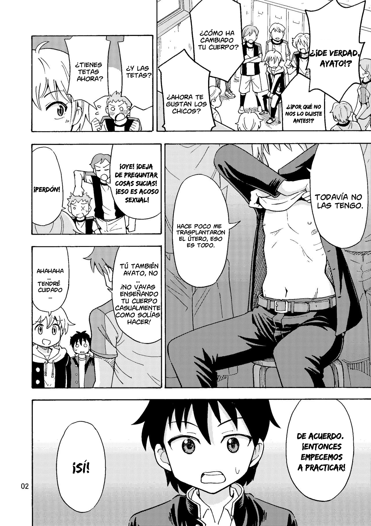 [Yoshida Gorou Shoukai (Yoshida Gorou)] Shinyuu ga Onnanoko ni Narimashita | My Best Friend♂ Became a Girl [Spanish] 이미지 번호 3