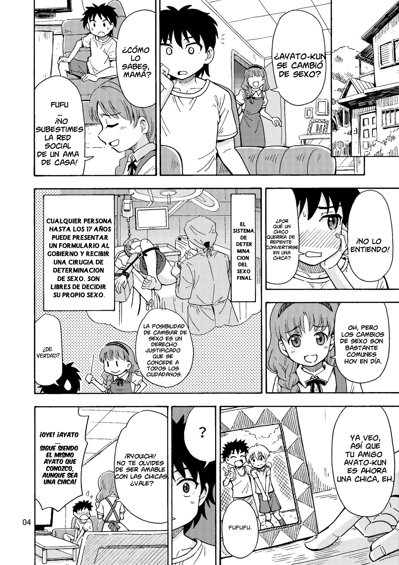 [Yoshida Gorou Shoukai (Yoshida Gorou)] Shinyuu ga Onnanoko ni Narimashita | My Best Friend♂ Became a Girl [Spanish] 이미지 번호 5