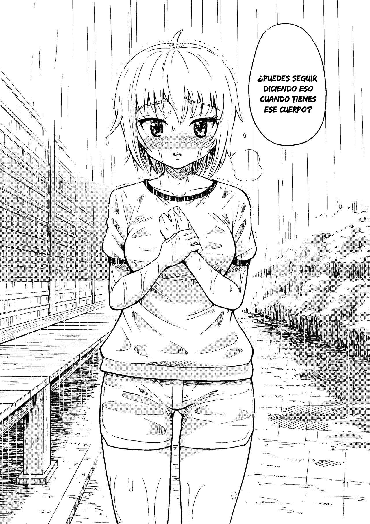 [Yoshida Gorou Shoukai (Yoshida Gorou)] Shinyuu ga Onnanoko ni Narimashita | My Best Friend♂ Became a Girl [Spanish] 이미지 번호 12