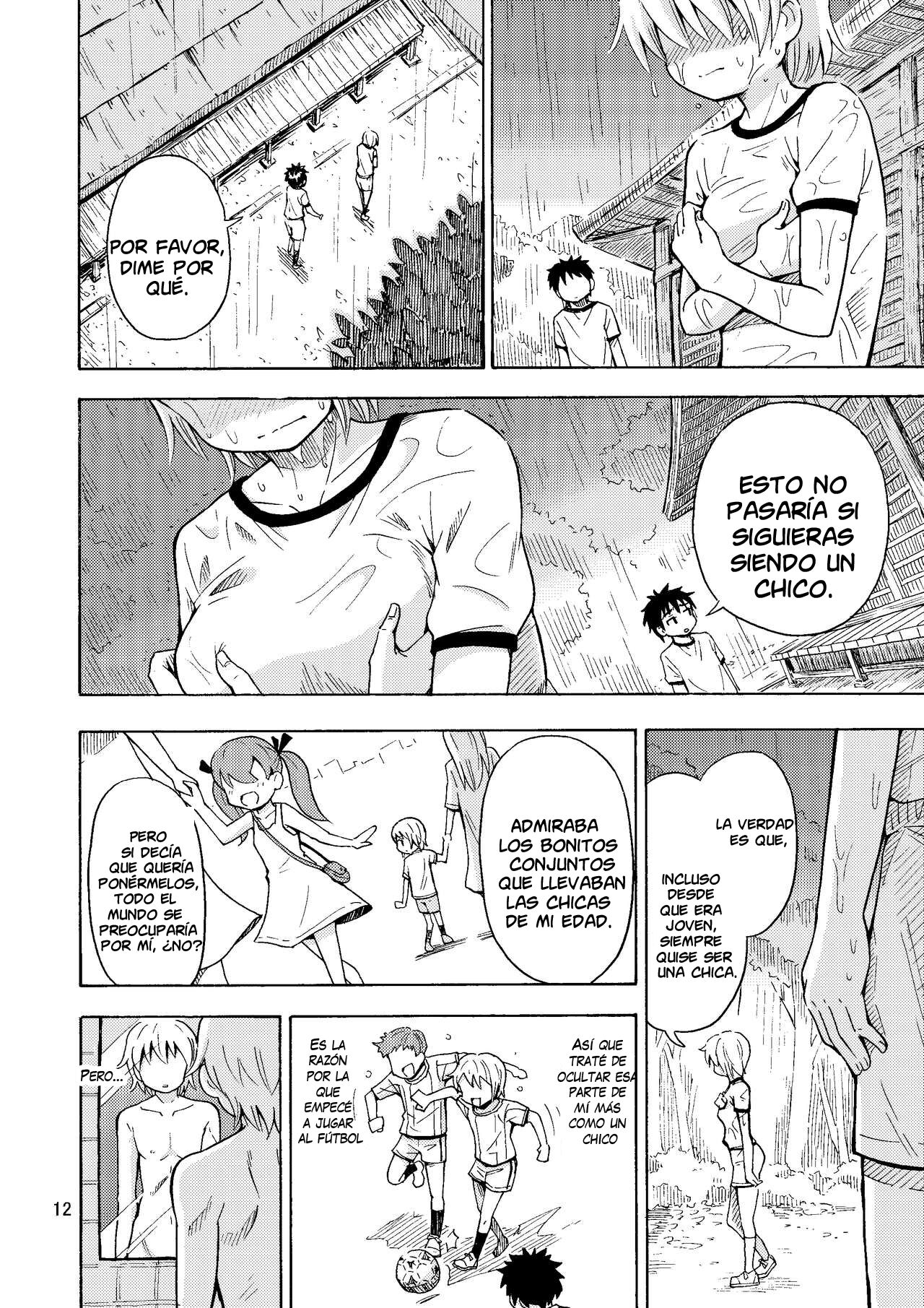 [Yoshida Gorou Shoukai (Yoshida Gorou)] Shinyuu ga Onnanoko ni Narimashita | My Best Friend♂ Became a Girl [Spanish] 이미지 번호 13