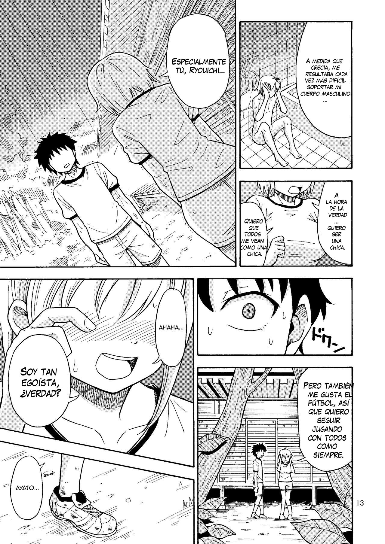 [Yoshida Gorou Shoukai (Yoshida Gorou)] Shinyuu ga Onnanoko ni Narimashita | My Best Friend♂ Became a Girl [Spanish] 이미지 번호 14