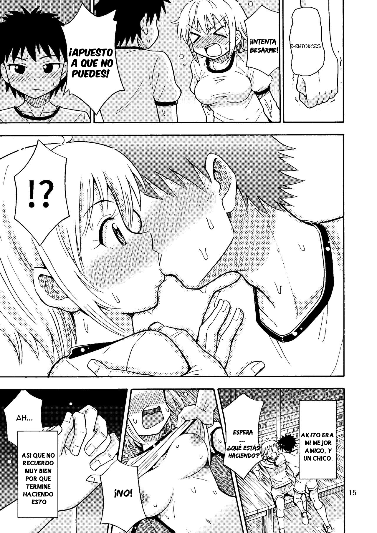 [Yoshida Gorou Shoukai (Yoshida Gorou)] Shinyuu ga Onnanoko ni Narimashita | My Best Friend♂ Became a Girl [Spanish] 이미지 번호 16