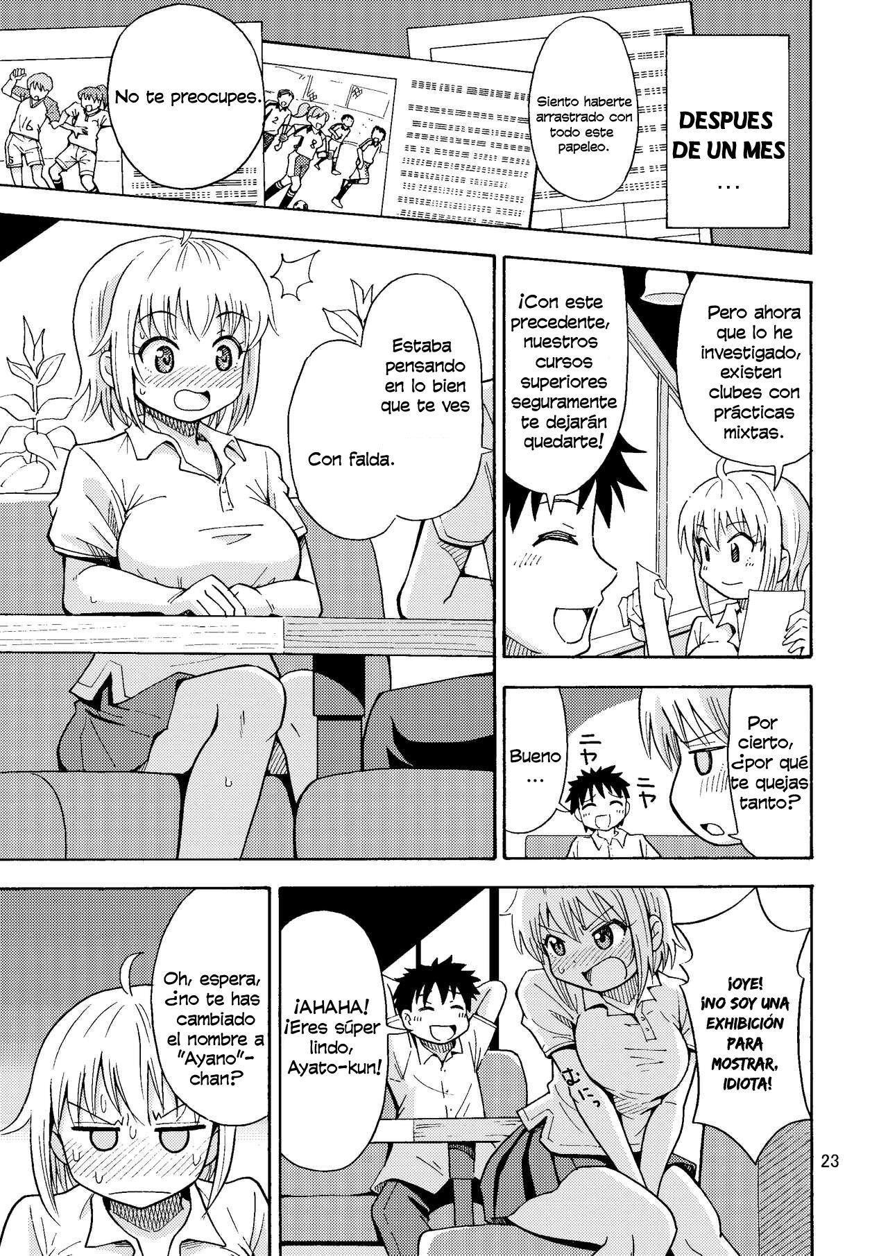 [Yoshida Gorou Shoukai (Yoshida Gorou)] Shinyuu ga Onnanoko ni Narimashita | My Best Friend♂ Became a Girl [Spanish] 이미지 번호 24