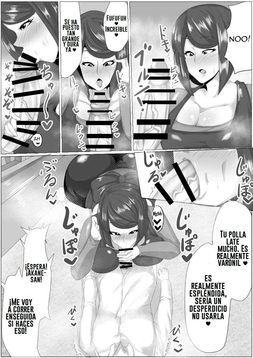 [Akikan (ox Akikan ox)] Doutei ga Kaji Daikou Service o Irai shitara Chou Bakunyuu Hitozuma ga Yattekite Doutei ga Bareta node Ochikonde itara Nagusame Fudeoroshi shite kureta Hanashi [Spanish] [Roronoa Zoro] image number 5