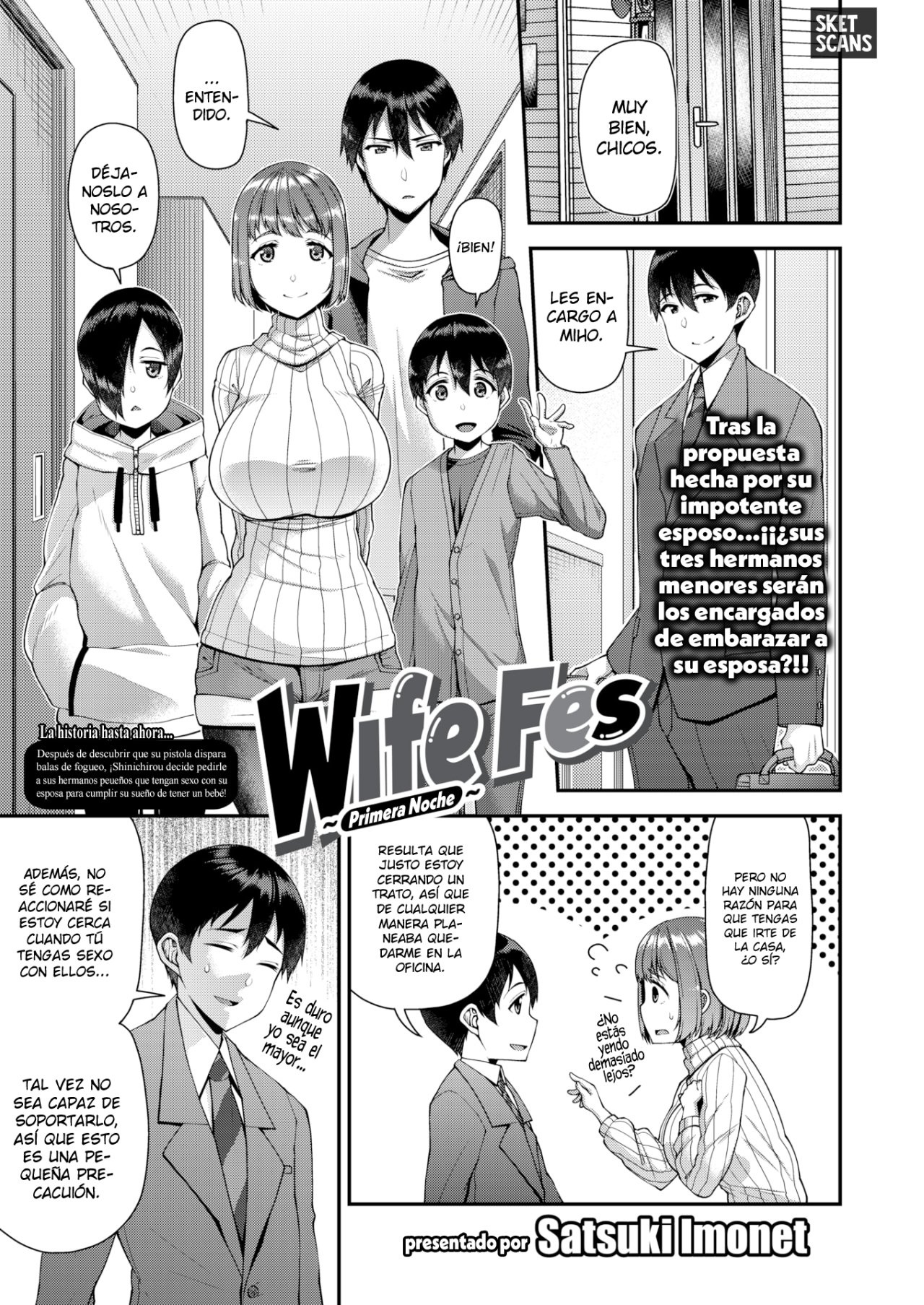 [Satsuki Imonet] Wife Fes - Primera Noche (Spanish) image number 1