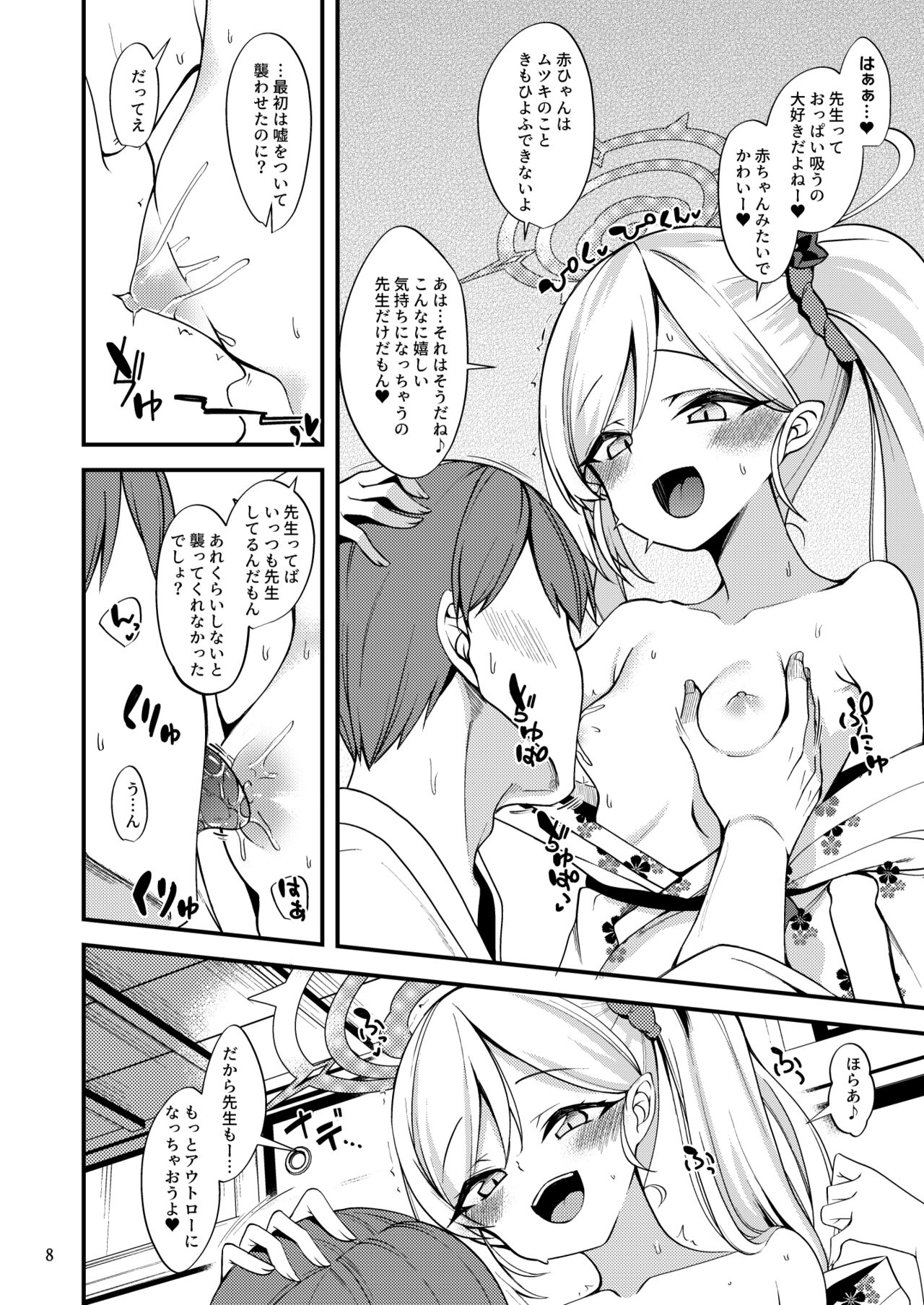 [Ryuukakusan Nodoame (Gokubuto Mayuge)] Gehenna Onsen Monogatari (Blue Archive) [Digital] image number 7