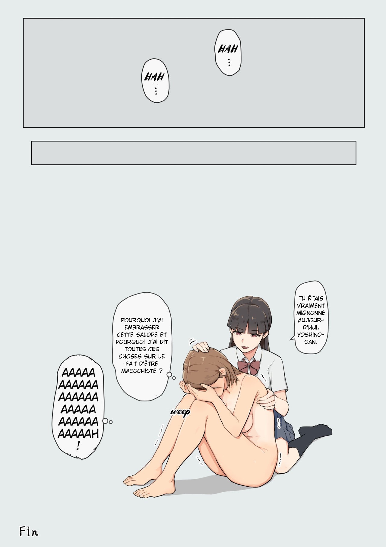 [Ehohinya (Ehohin)] Pride Takai Ko ga Yowami o Nigirare Dousei ni Mainichi Ikasareru Hanashi [French] [Histoire D'Hentai] 图片编号 21