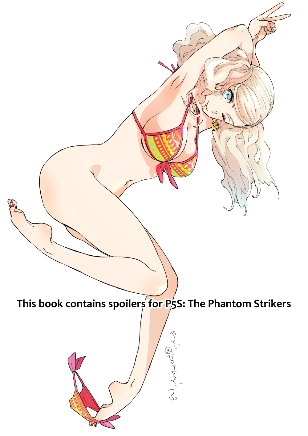 (C99) [Mugiwara Club (Komugi)] Watashi to Ano Baka ga Umi de Shichatta Hanashi nado. | The story about me and that guy who had sex in the sea (Persona 5) [English] [Digital] 이미지 번호 3