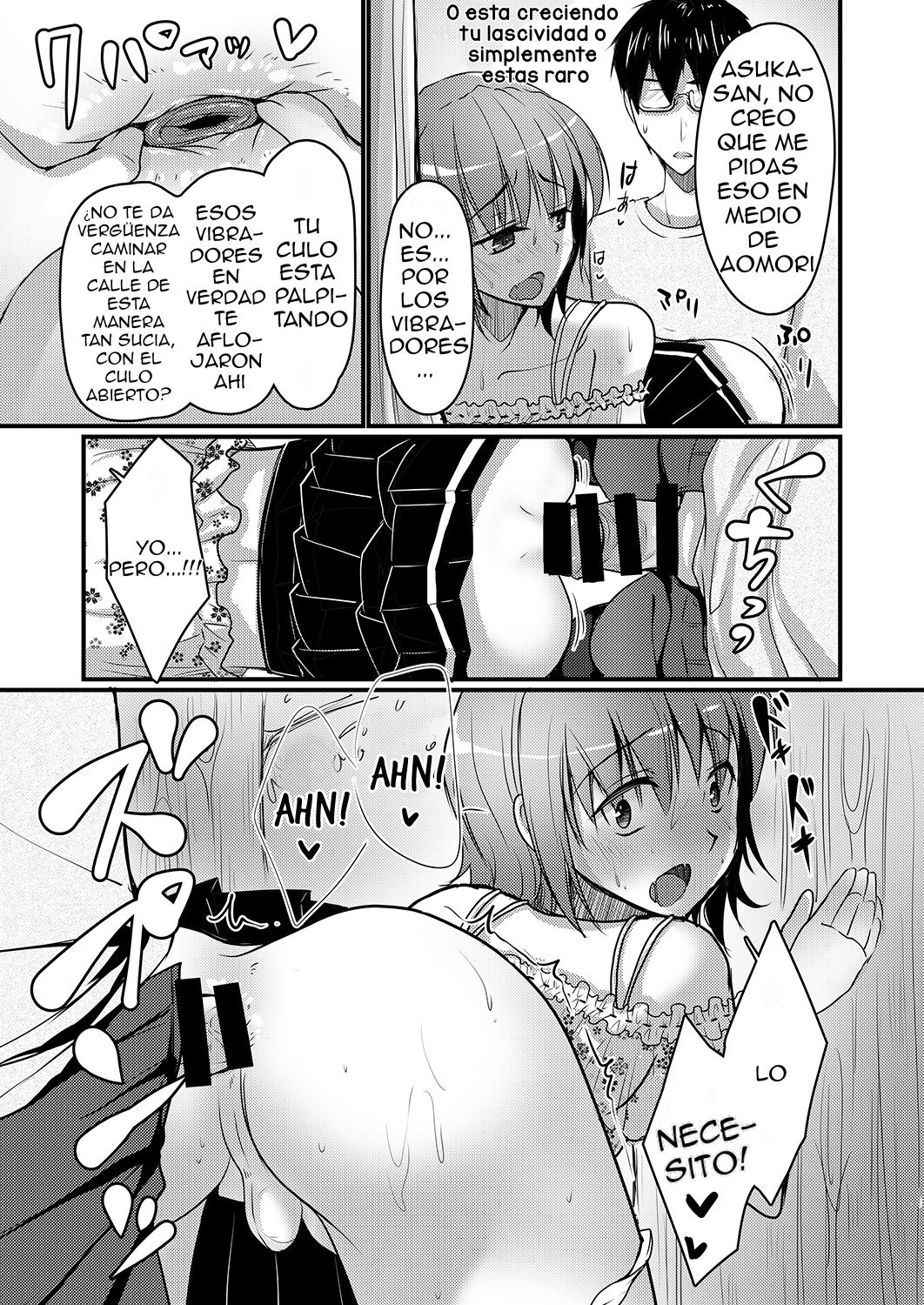 (C88) [Yukan high Zakura (Chieko)] Urenai Eroge Writer ga Josou Shite Onnanoko no Kimochi o Benkyou Shite Mita 3 [Spanish] [Delnero] image number 8