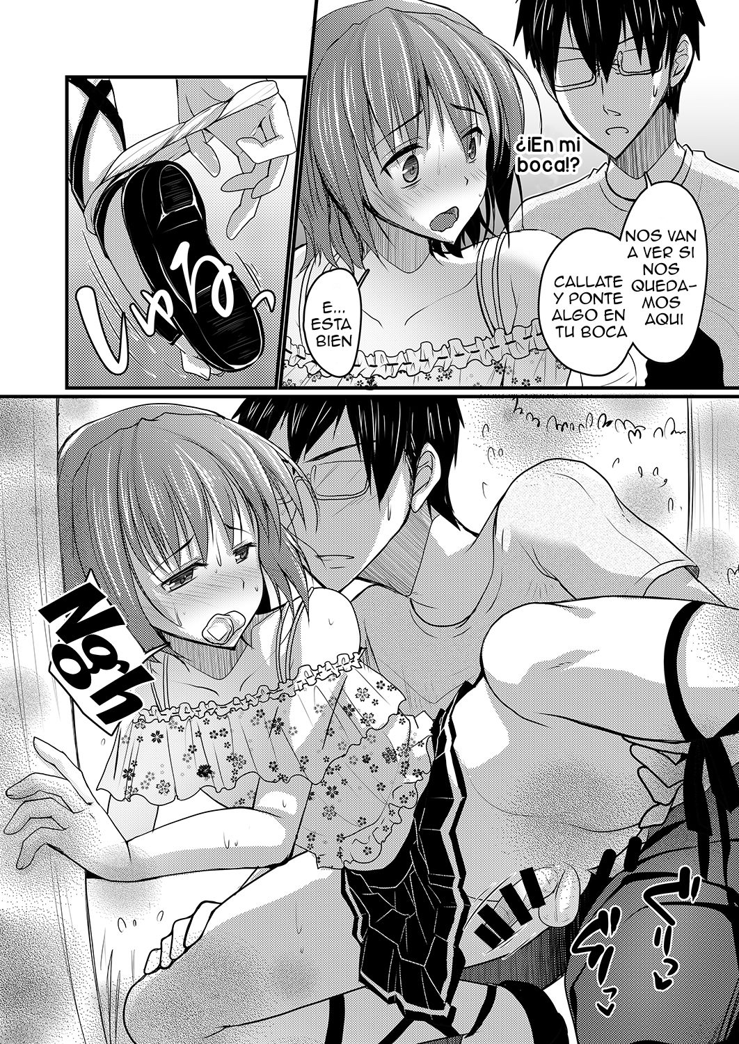 (C88) [Yukan high Zakura (Chieko)] Urenai Eroge Writer ga Josou Shite Onnanoko no Kimochi o Benkyou Shite Mita 3 [Spanish] [Delnero] image number 11