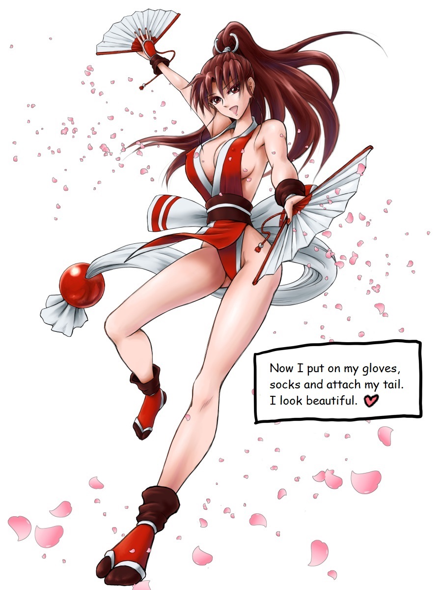 [H@ruki] How Mai Shiranui gets ready for a fight! (King of Fighters) [English] 图片编号 8