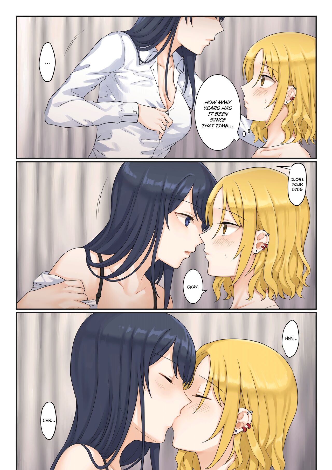 [Bird Forest (Fukuroumori)] 1RT de Nakawarui Nonke Joshi-tachi ga 1-byou Kiss suru Series - Sex suru no!? [English] [hardcase8translates] image number 4