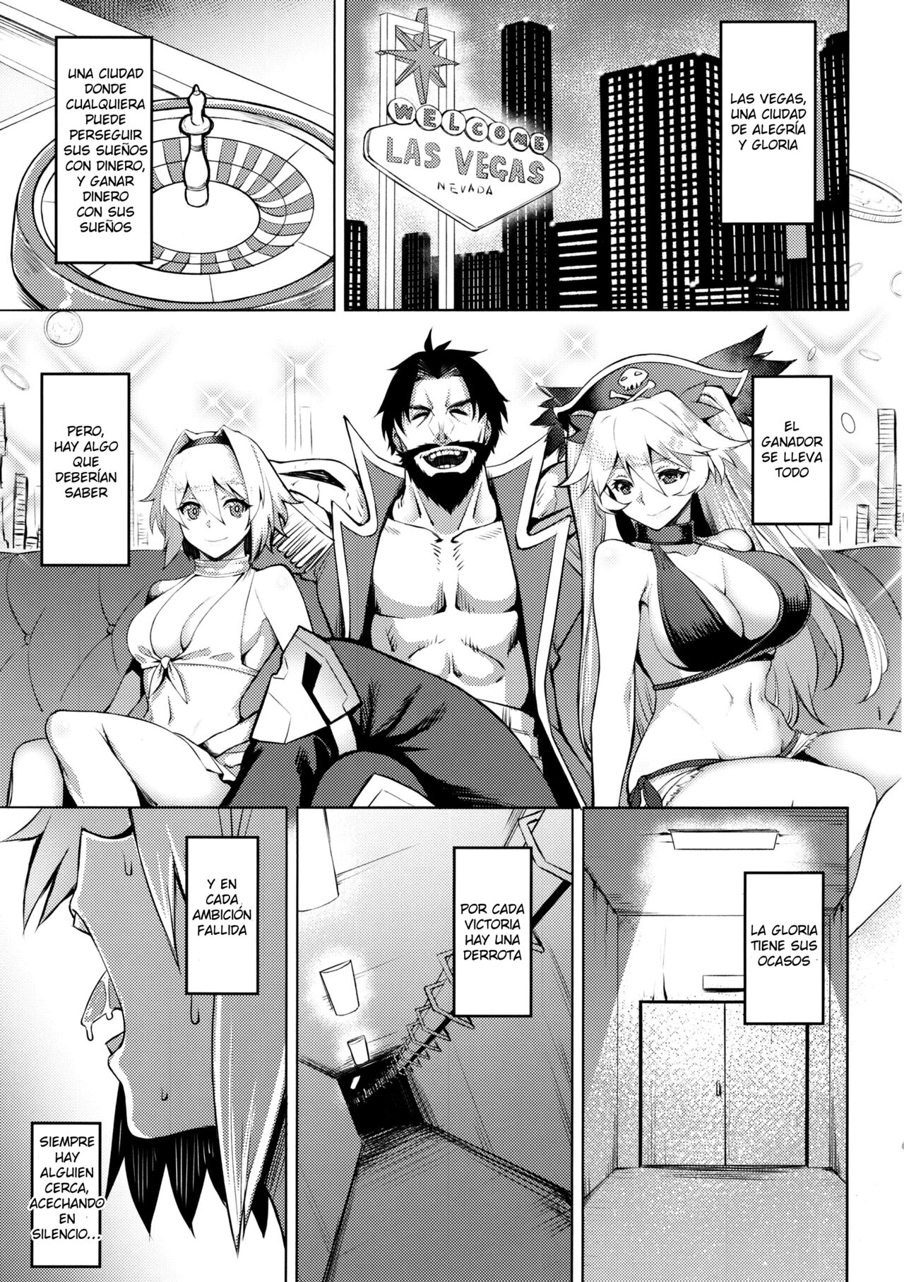 (C97) [Avion Village (Johnny)] Eikou no Rakujitsu (Fate/Grand Order) [Spanish] 图片编号 3