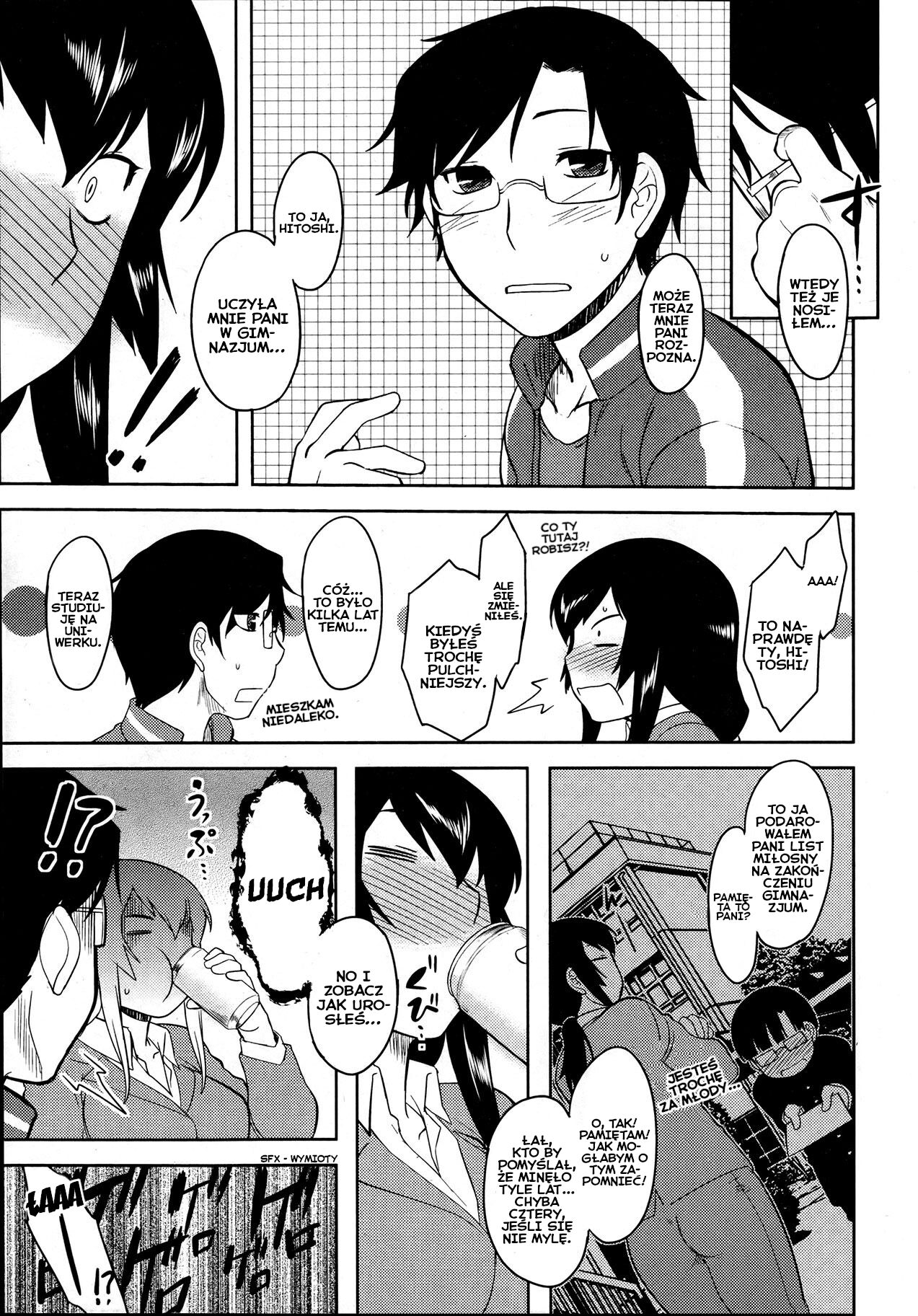 [Dr. P] Hebereke Teacher | Pijana nauczycielka (Comic Penguin Club 2012-04) [Polish] [Decensored] numero di immagine  5