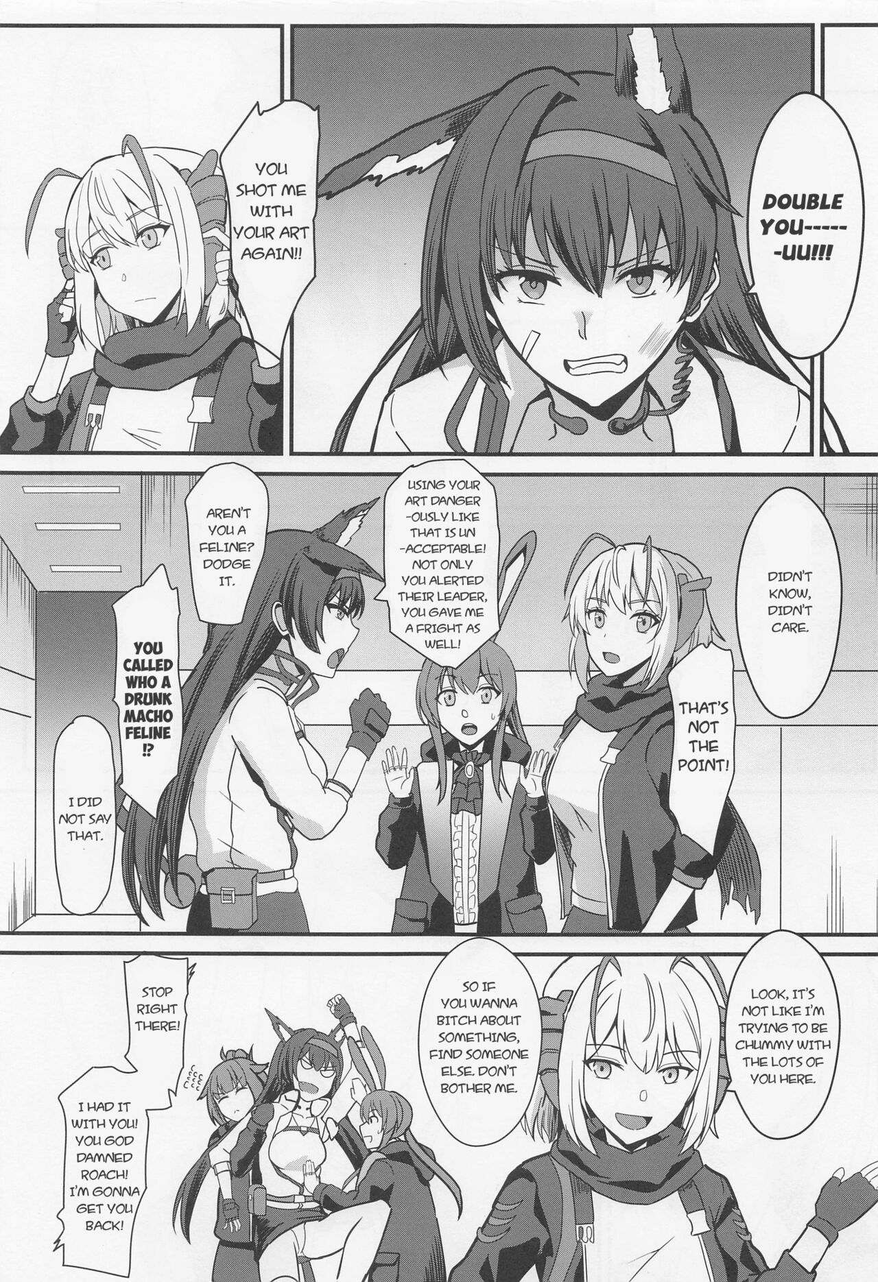 [Kaokuba (Shinyashiki)] Akuma e no Kumotsu (Arknights) [English] image number 4