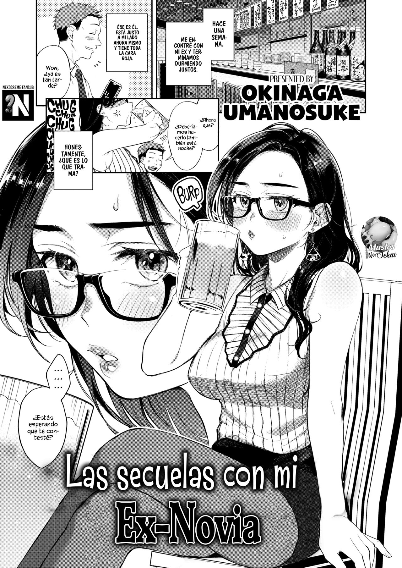 [Okinaga Umanosuke] Moto Kano to, Sorekara | Las Secuelas con mi Ex-novia (WEEKLY Kairakuten 2021 No.17) [Spanish] [NekoCreme + Muslos no Sekai] Bildnummer 1