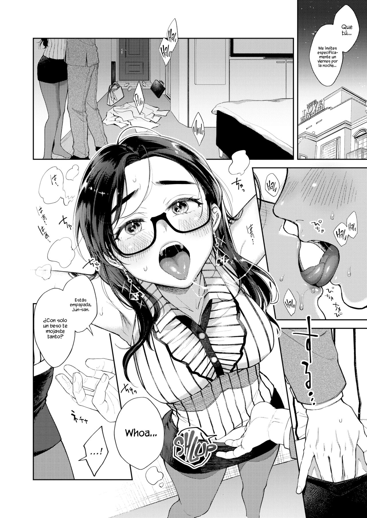 [Okinaga Umanosuke] Moto Kano to, Sorekara | Las Secuelas con mi Ex-novia (WEEKLY Kairakuten 2021 No.17) [Spanish] [NekoCreme + Muslos no Sekai] Bildnummer 2