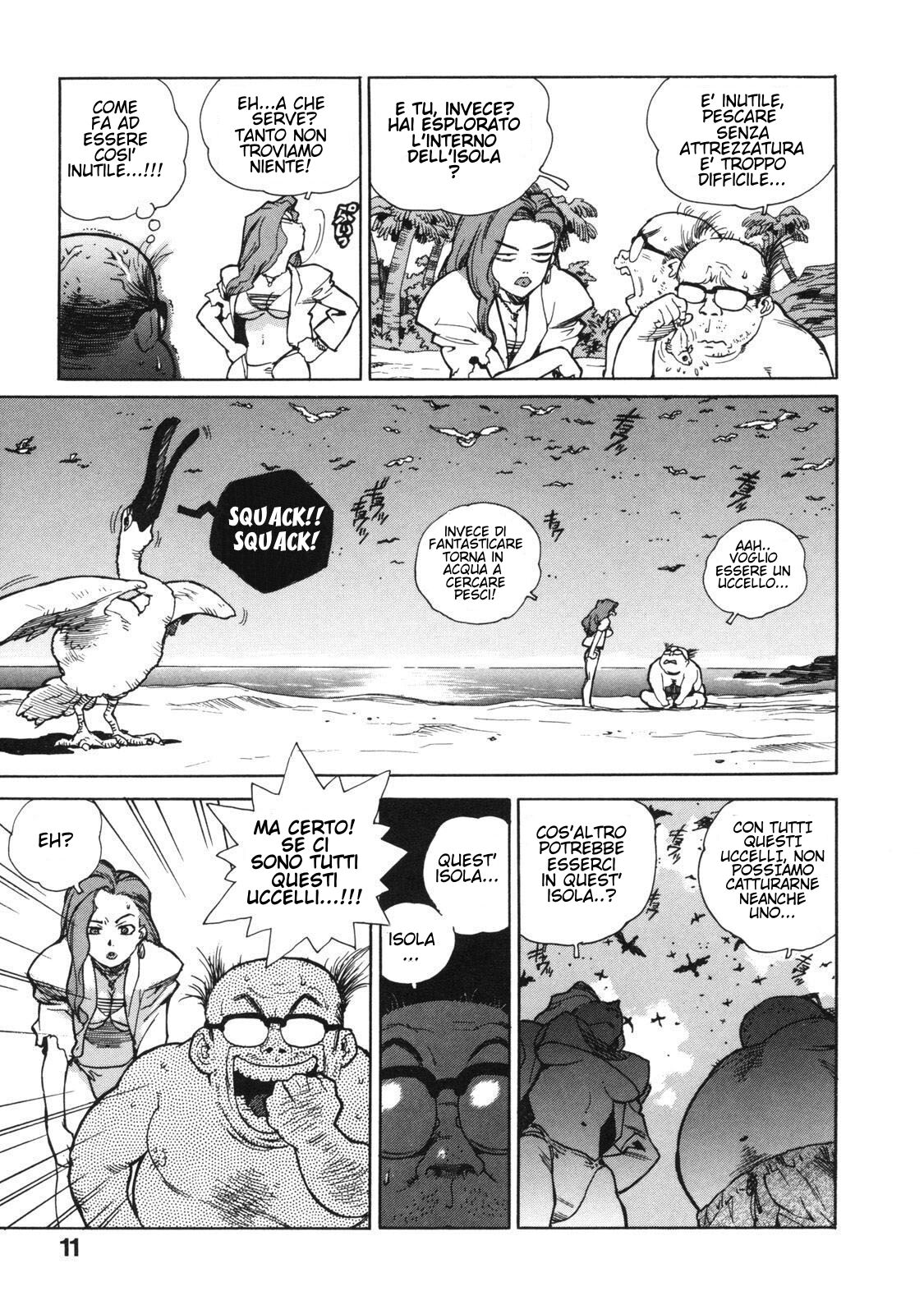 [Isutoshi] Ero-Isu - Mujintou Z - Isola Disabitata Z [Italian] image number 9