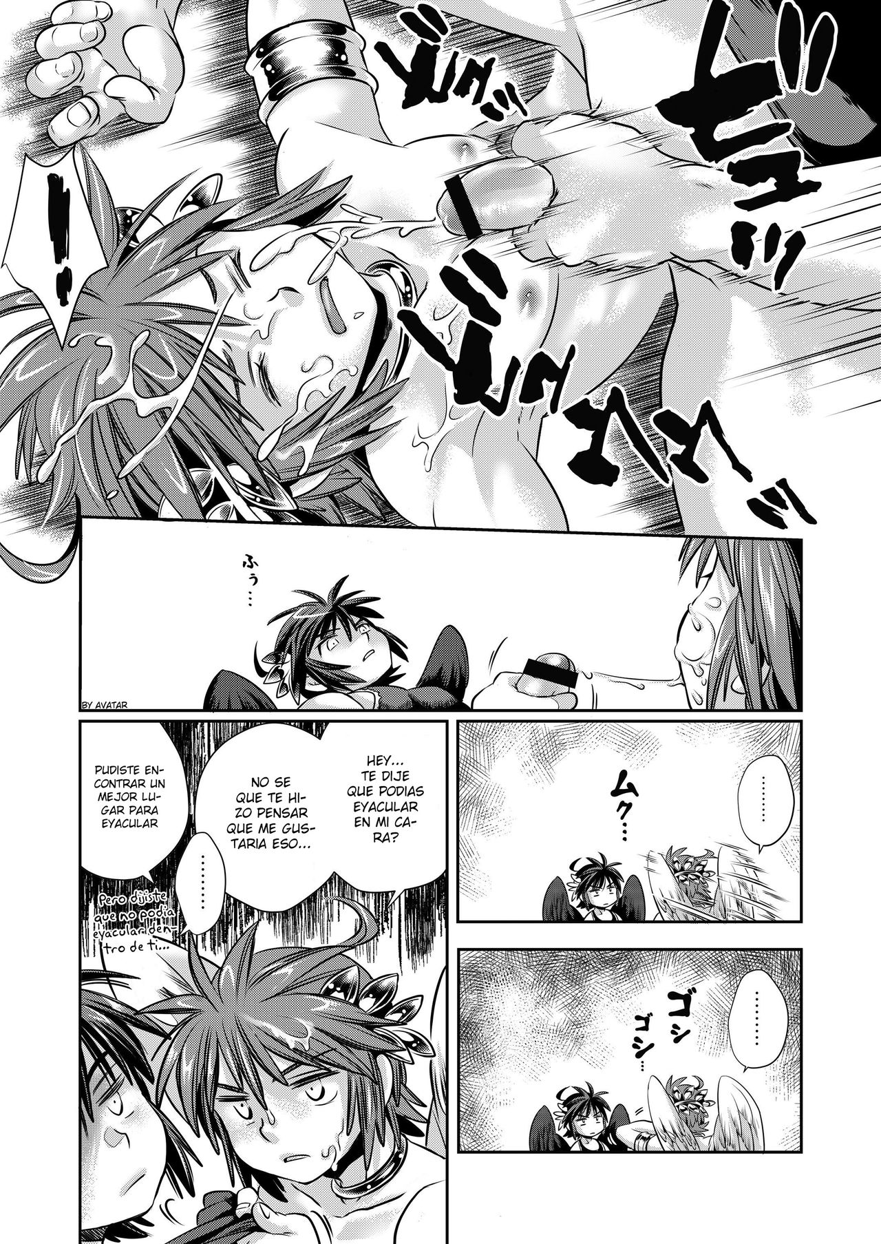 [Karasuma Pink Higashiiru (Karasuma Pink)] Pit Kyun Sukebe Shiyouya (Kid Icarus) [Spanish] [Avatar-kun] numero di immagine  23