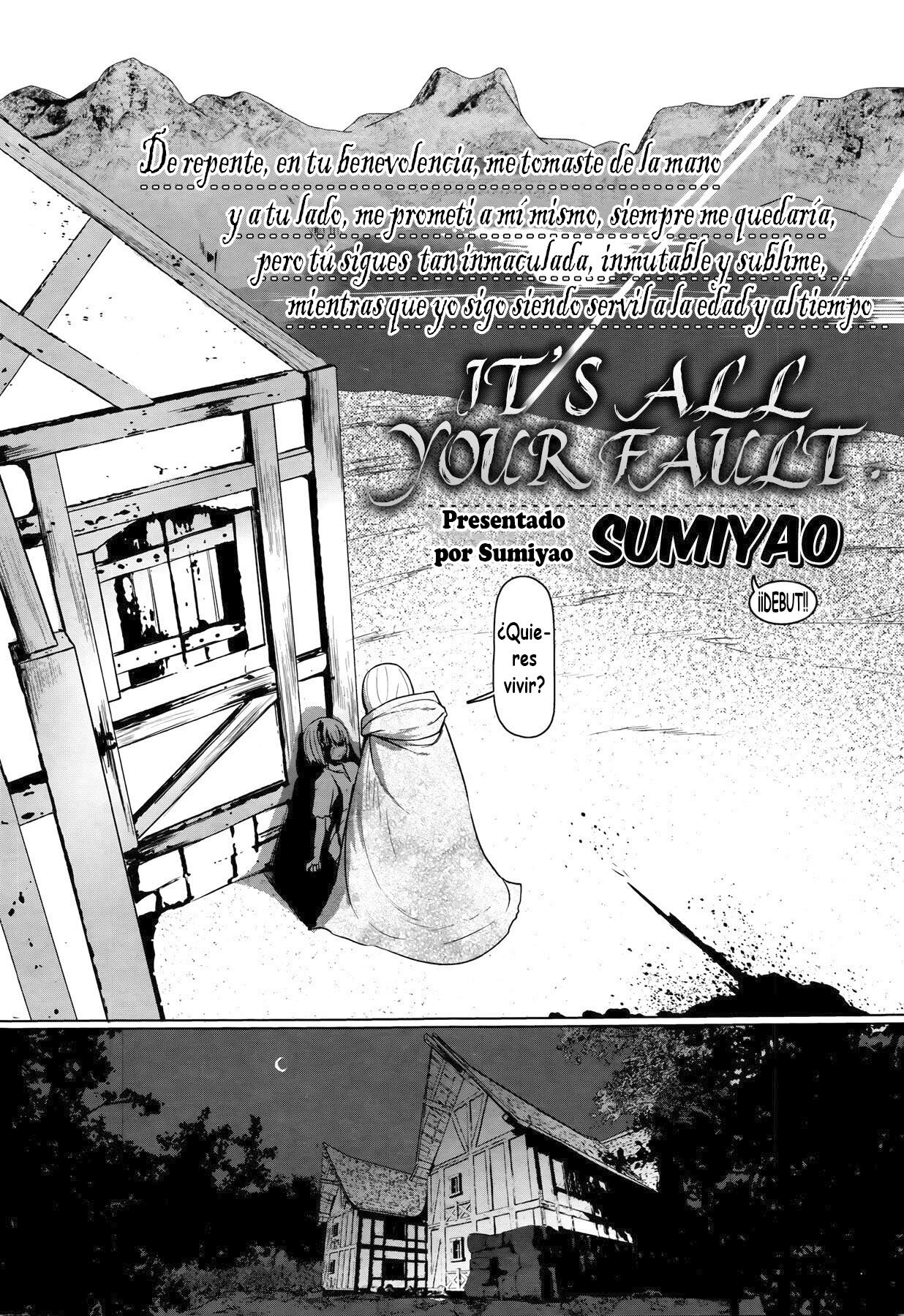 [Sumiyao] Anata no Sei desu yo - Its all your fault (Spanish) 图片编号 2