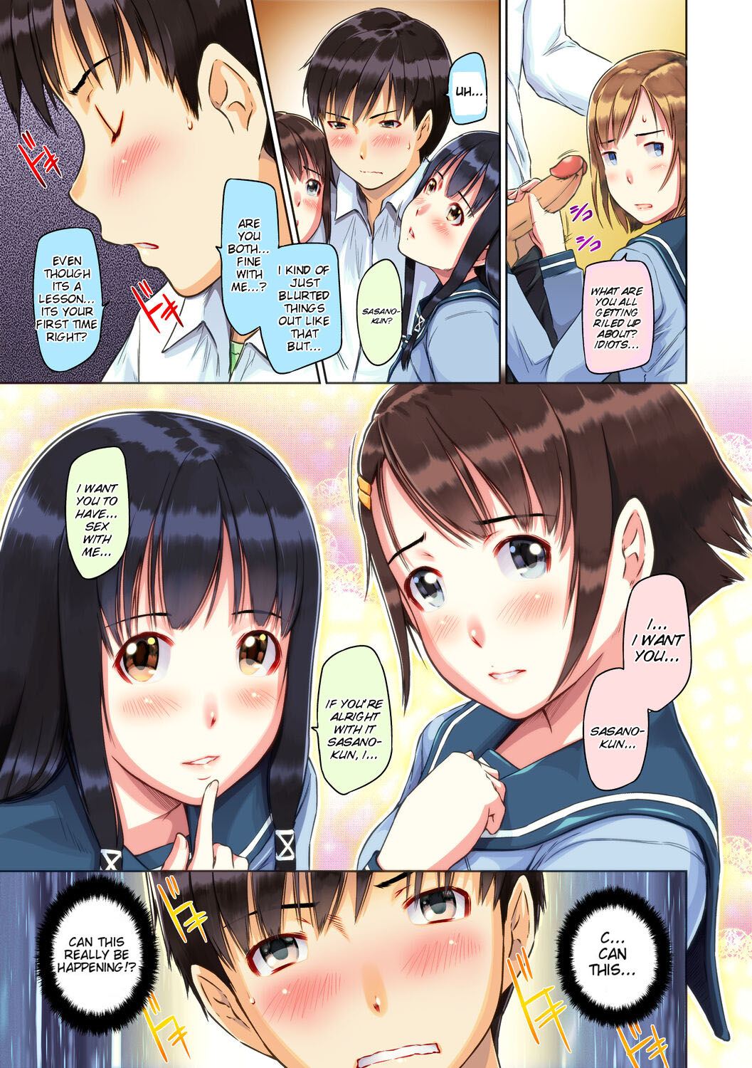 [Kisaragi Gunma] Sweet Hearts Lesson 1 [Full Color] [English] [Uncensored] image number 12